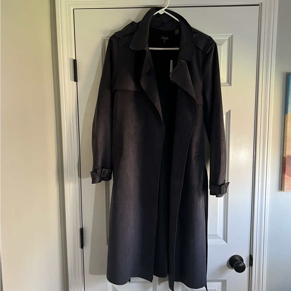 Tahari faux suede jacket - NWT